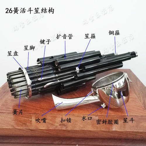 图片6:26簧活斗笙结构